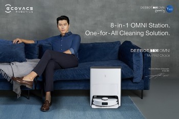 ecovacs robotics ra mat robot lau san thong minh tich hop ai deebot t10 omni voi doc sac omni 8 trong 1