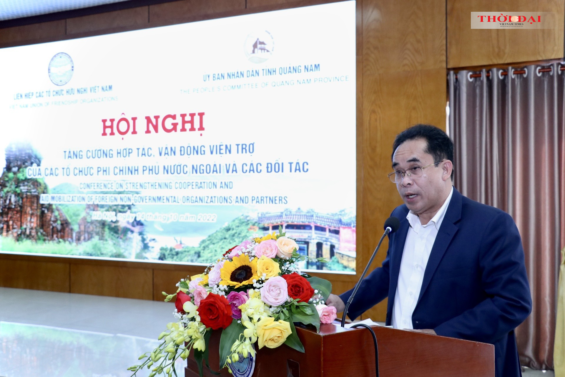 Ông Trần Anh Tuấn, Phó Chủ tịch UBND tỉnh Quảng Nam (Ảnh: Thu Hà).
