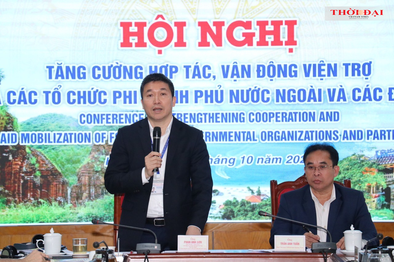 Nhiều tổ chức phi chính phủ nước ngoài cam kết hỗ trợ Quảng Nam