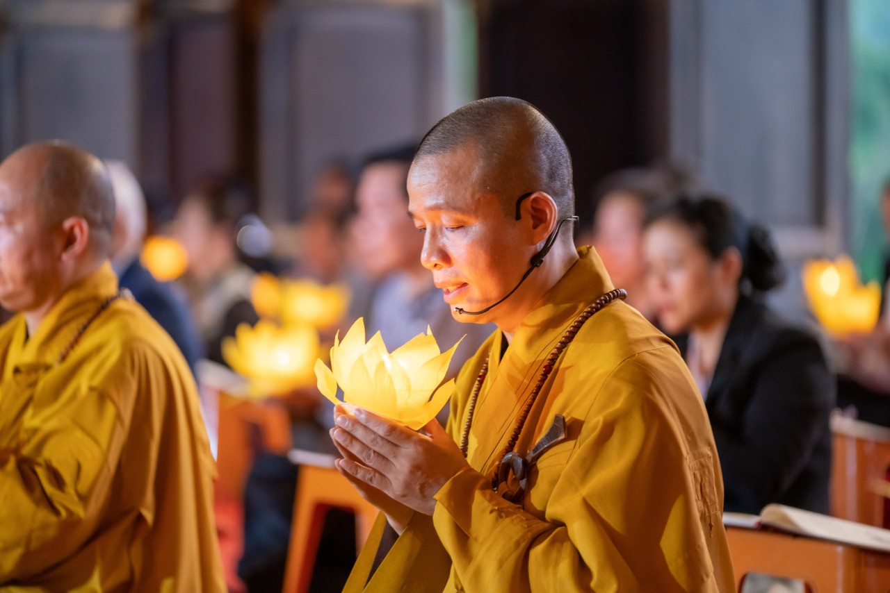 [Ảnh] Toàn cảnh Lễ Cầu Quốc thái dân an, hoà bình thế giới tại Chùa Bái Đính