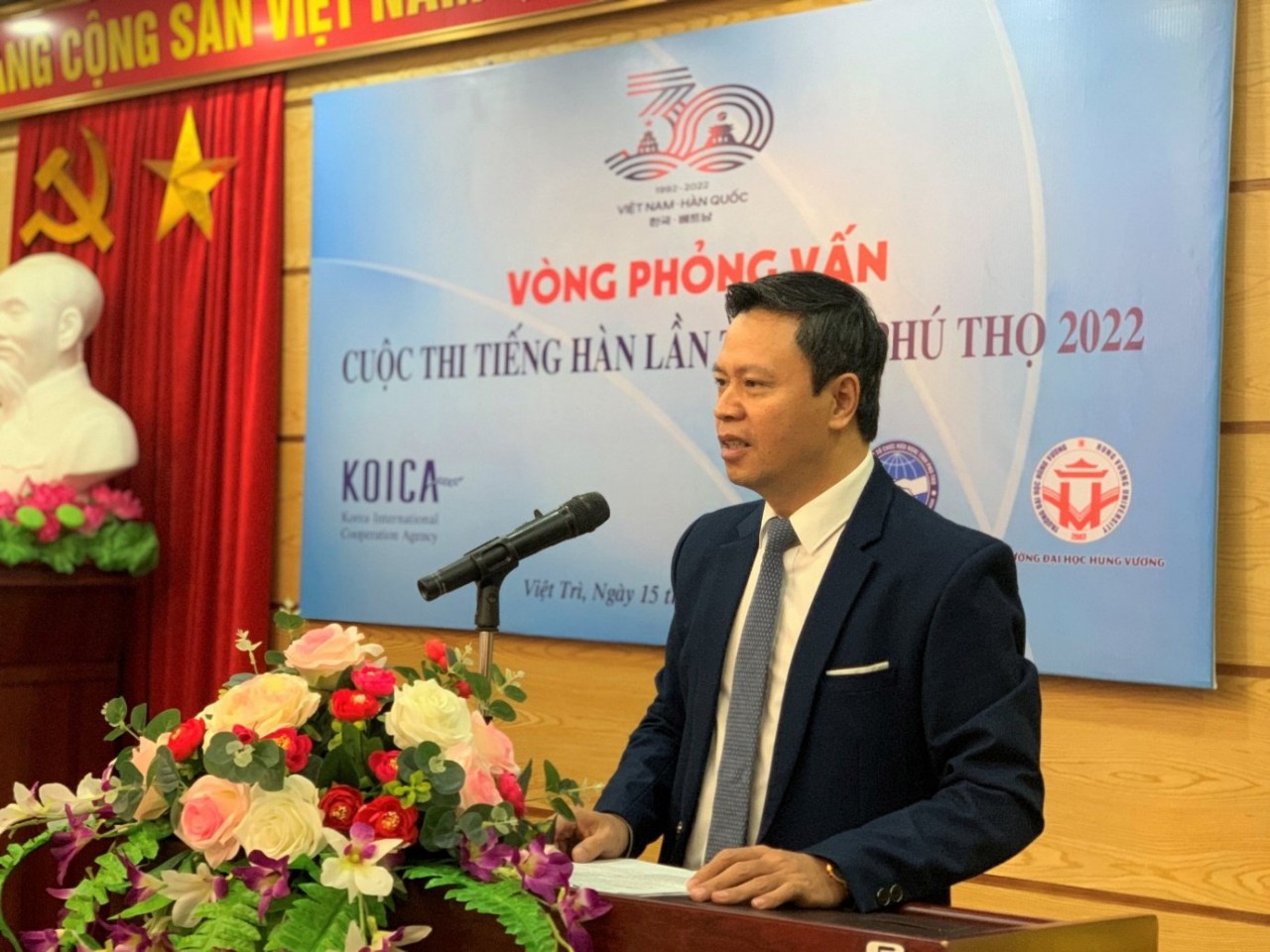 30 thí sinh tham dự chung kết Cuộc thi tiếng Hàn Quốc lần thứ II - Phú Thọ năm 2022