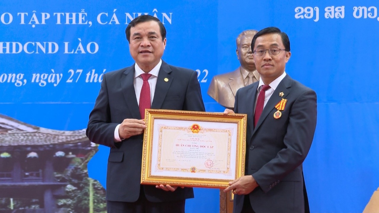 Kon Tum hỗ trợ tỉnh Sê Kông (Lào) 3 tỷ đồng xây dựng công trình an sinh xã hội
