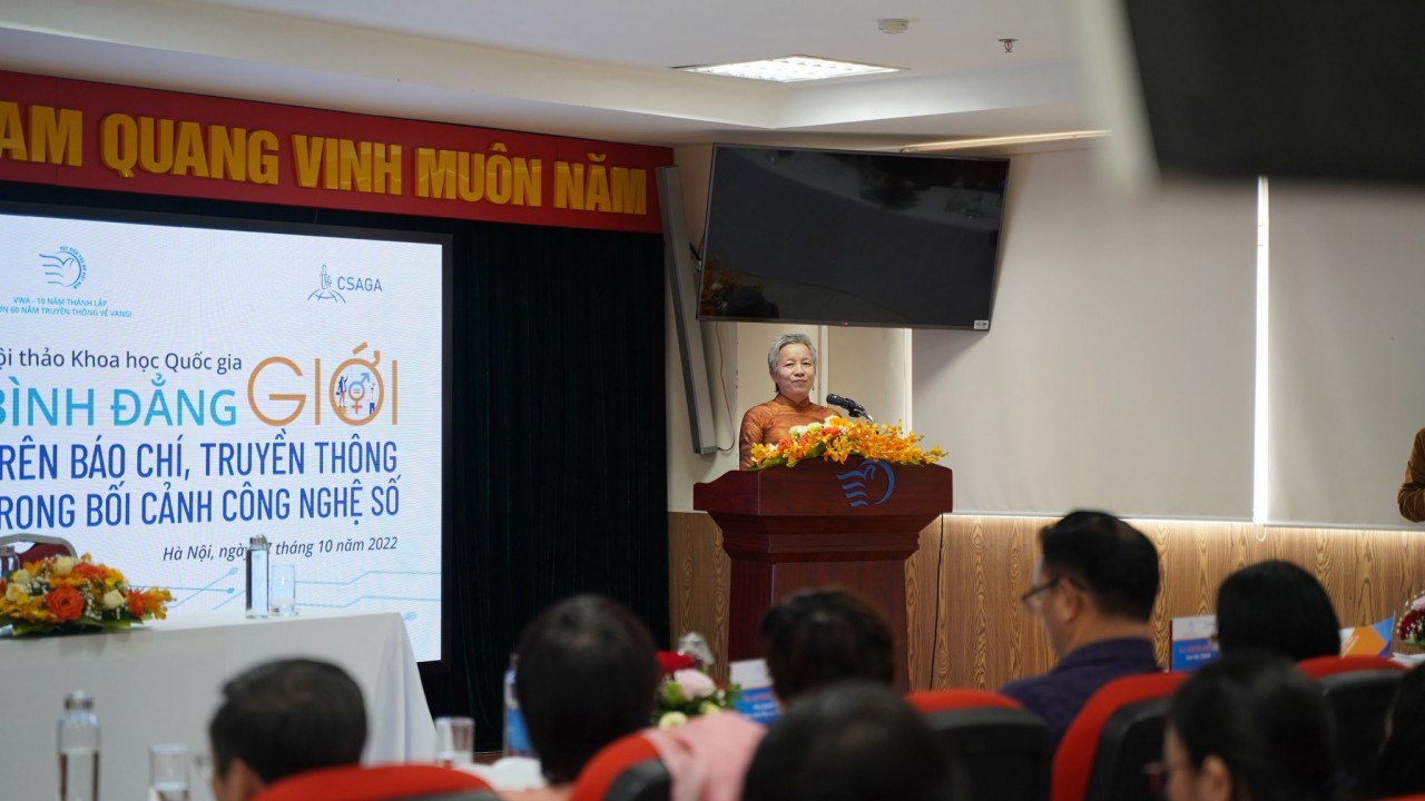 Bình đẳng giới trên báo chí, truyền thông trong bối cảnh công nghệ số