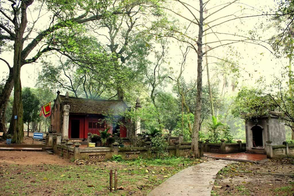 Đền Mẫu – nơi thờ mẹ Thánh Gióng (Ảnh sưu tầm).