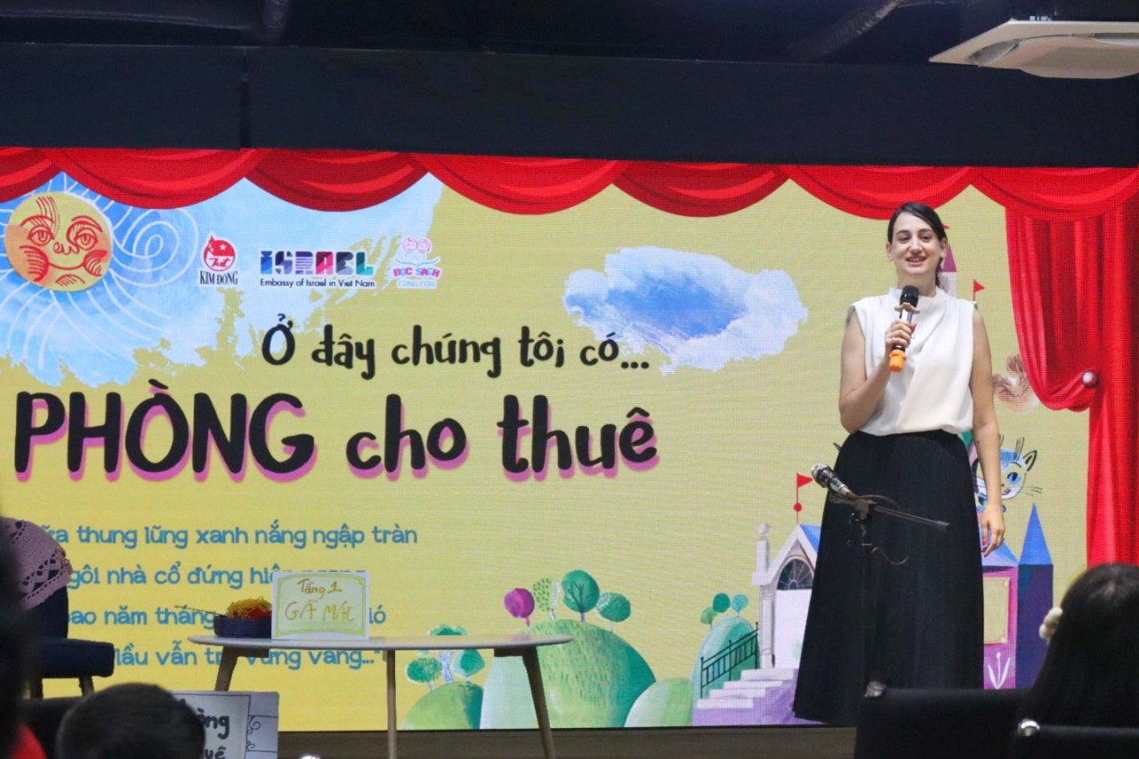 Phó Đại sứ Israel tại Việt Nam Maayan Ben Tura phát biểu (Ảnh: Hạnh Trần).
