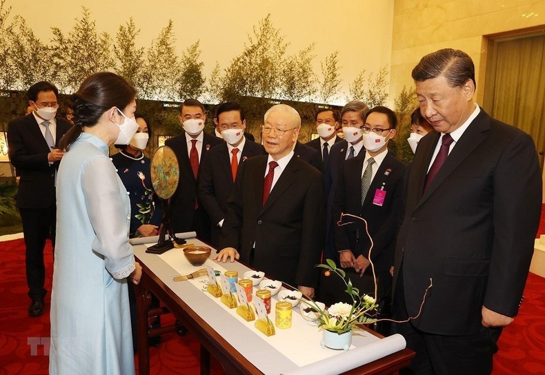 Lễ trao tặng Tổng Bí thư Nguyễn Phú Trọng Huân chương Hữu nghị nước Cộng hòa nhân dân Trung Hoa