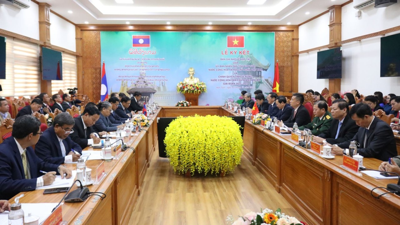 Quang cảnh Lễ ký kết (Ảnh: