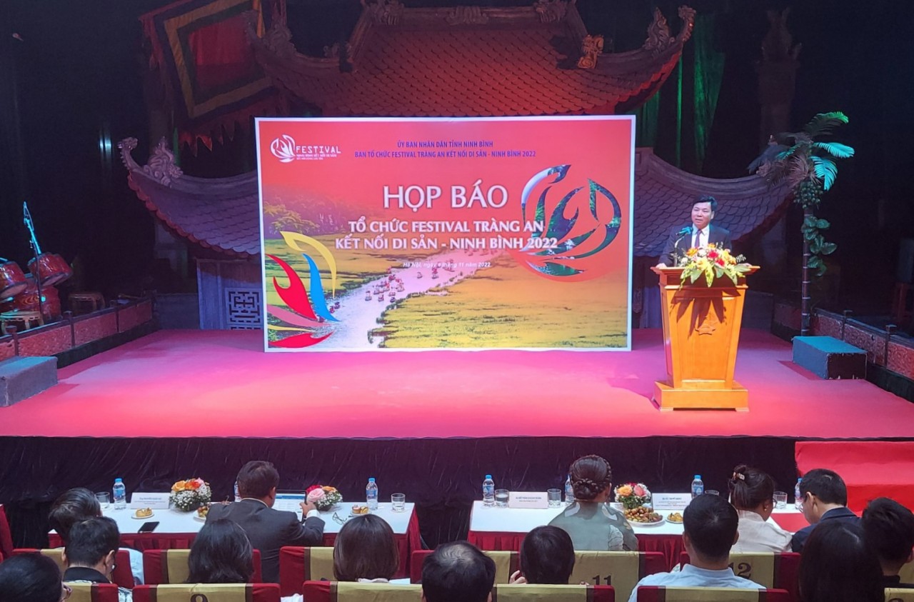 Quang cảnh họp báo (Ảnh: sggp.org.vn).