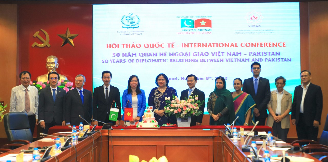 Hội thảo khoa học quốc tế “50 năm quan hệ ngoại giao Việt Nam – Pakistan” diễn ra sáng 8/11 tại Hà Nội