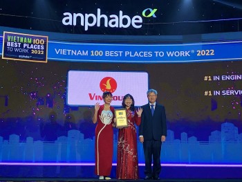 Vingroup thuộc top 10 nơi làm việc tốt nhất Việt Nam