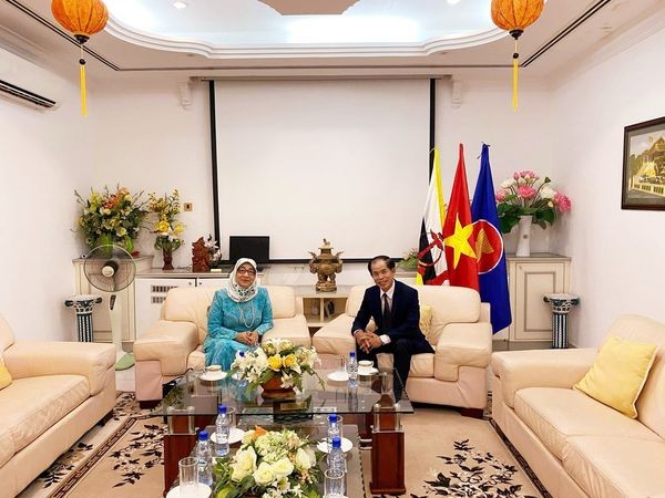 Quan hệ song phương Việt Nam - Brunei phát triển tốt đẹp