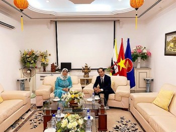 Quan hệ song phương Việt Nam - Brunei phát triển tốt đẹp