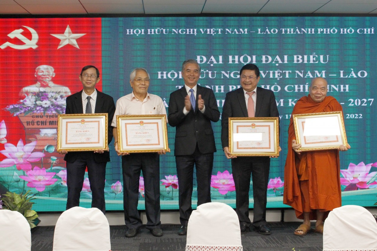 Đại hội đại biểu Hội hữu nghị Việt Nam - Lào TP.HCM lần thứ III, nhiệm kỳ 2022 - 2027