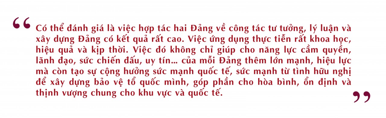Bài 4: Hợp tác về nền tảng tư tưởng, lý luận và xây dựng Đảng là nòng cốt quan hệ chính trị Việt Nam - Lào