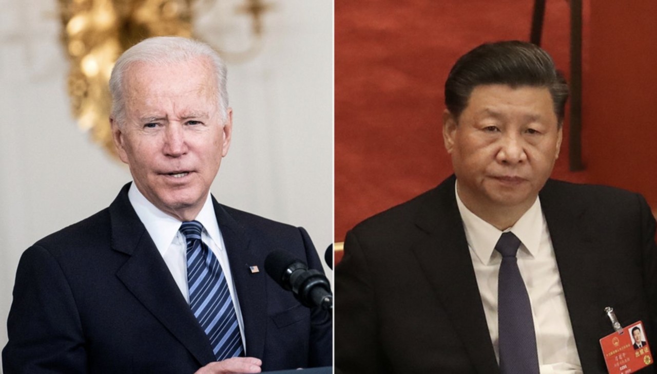 Tổng thống Joe Biden và Chủ tịch Tập Cận Bình (Ảnh: CNN).