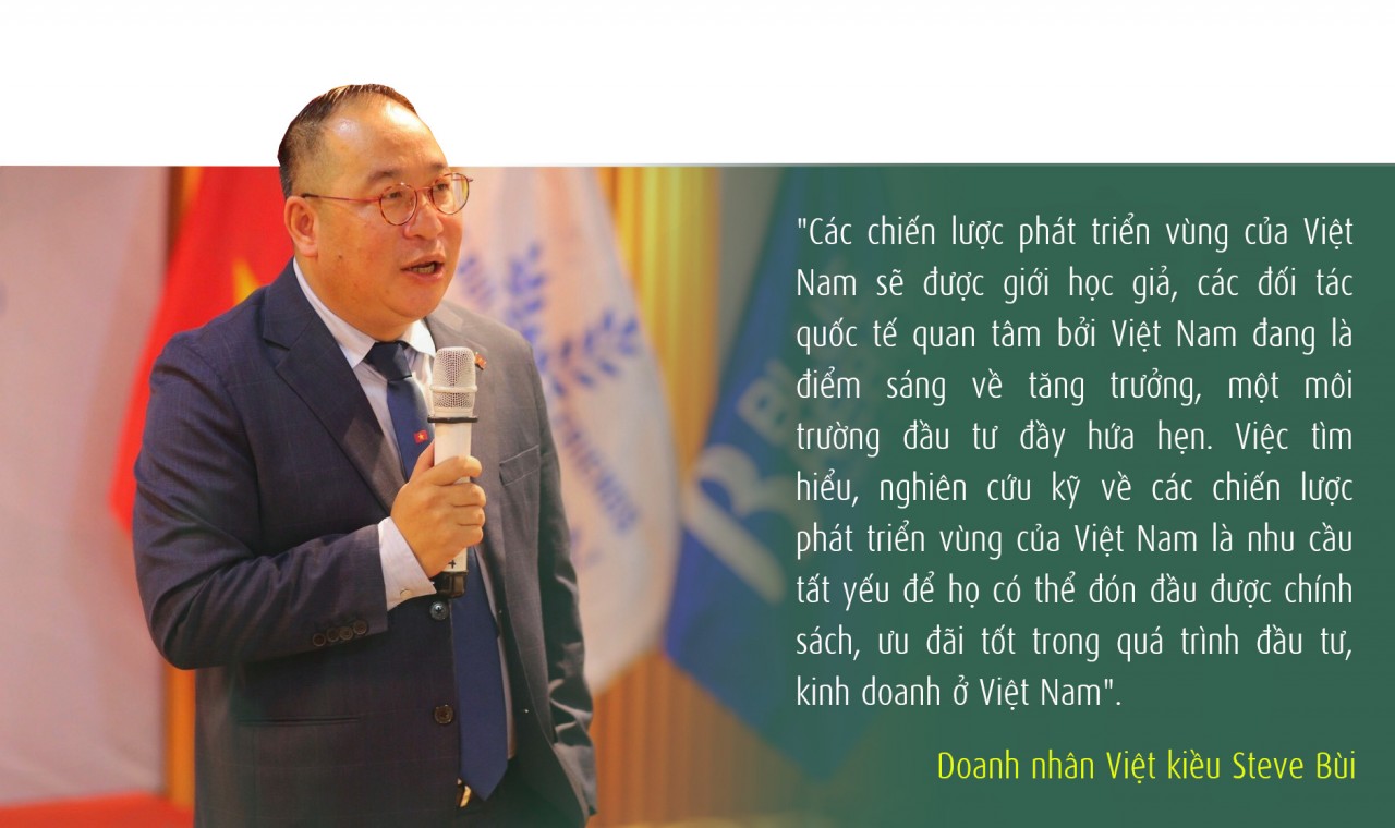 Từ các quy hoạch vùng, cần tổ chức không gian phát triển quốc gia