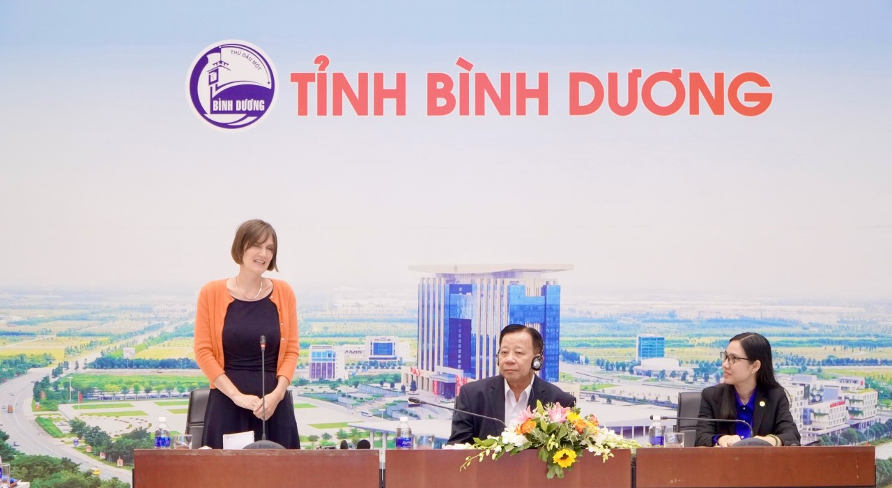 Doanh nghiệp Anh tìm hiểu môi trường đầu tư tại tỉnh Bình Dương