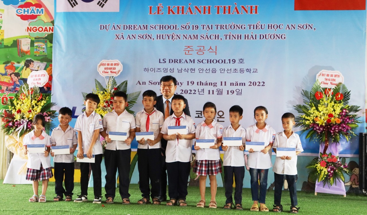 COPION bàn giao nhà lớp học trị giá 2 tỷ đồng tại Hải Dương