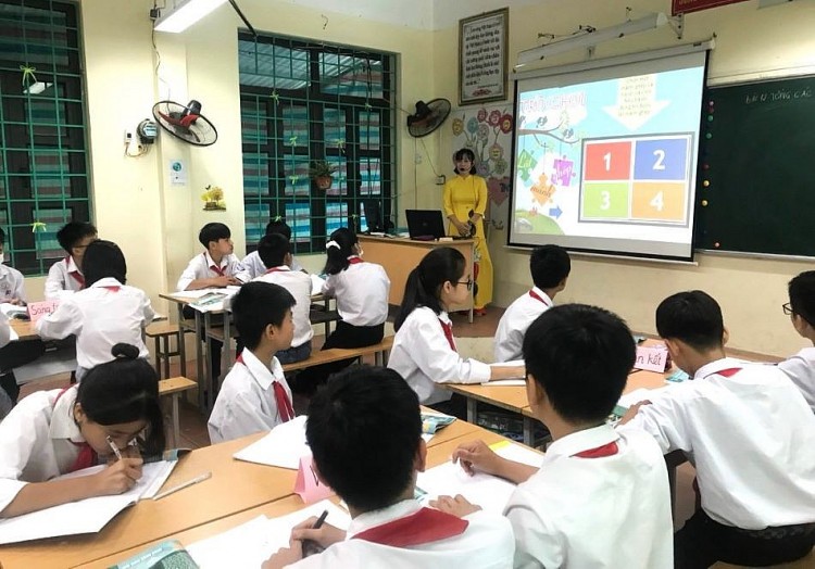 Trường THCS Nguyệt Đức chú trọng nâng cao chất lượng giáo dục