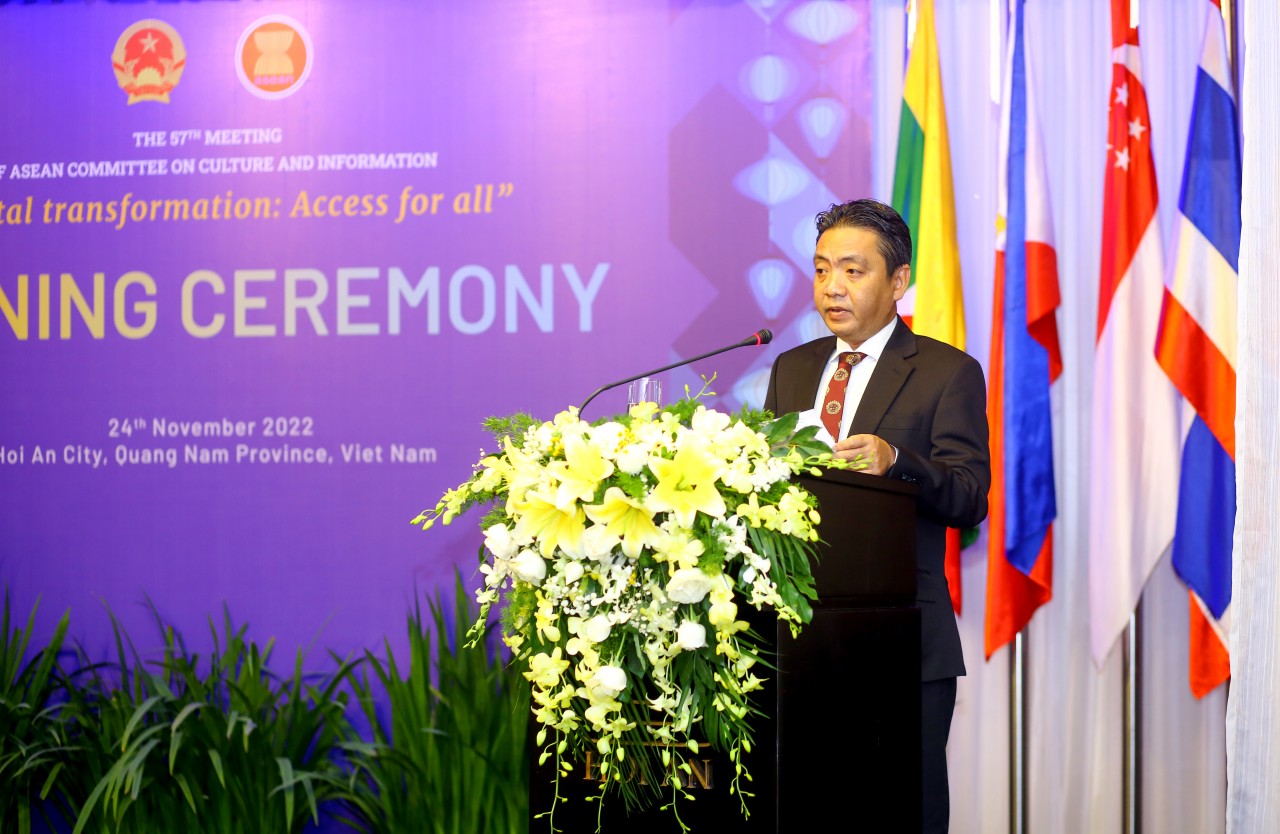 Khai mạc Hội nghị lần thứ 57 Ủy ban Văn hóa - Thông tin ASEAN