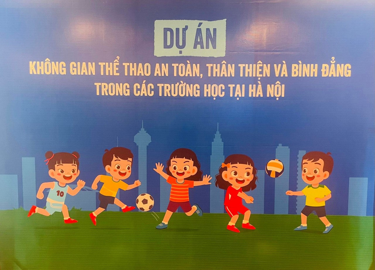 Không gian thể thao an toàn, thân thiện và bình đẳng trong 20 trường trung học cơ sở tại Hà Nội