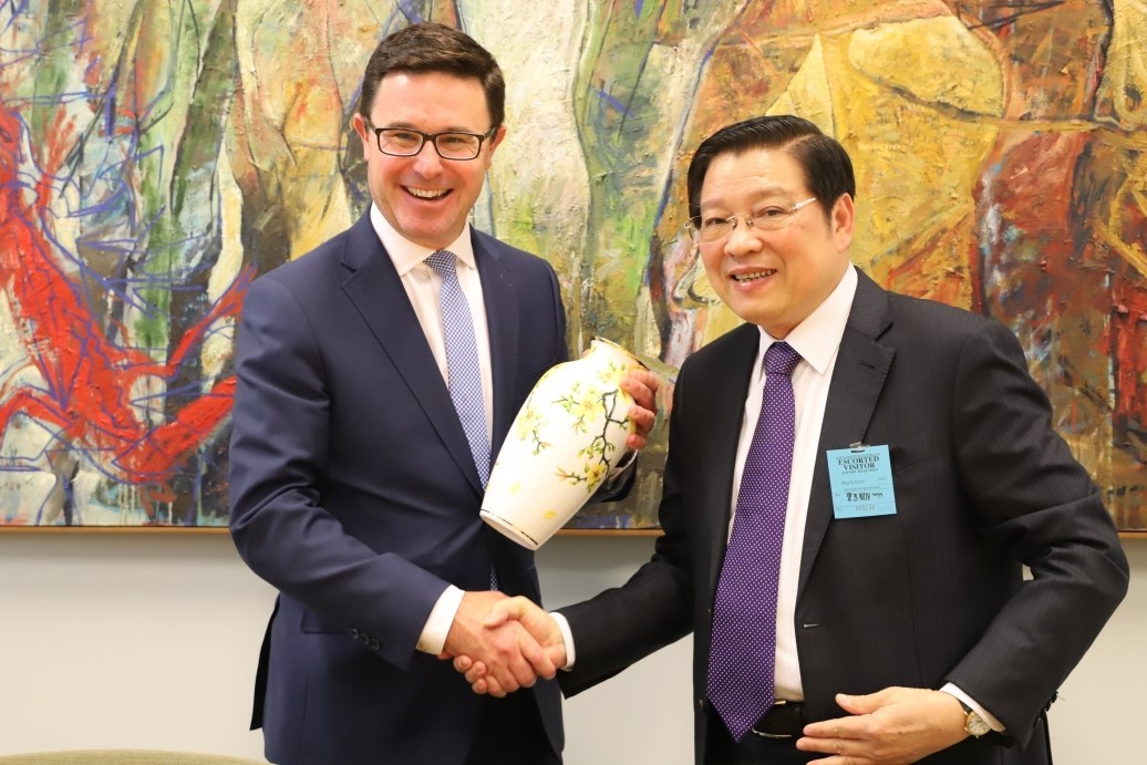 Đoàn đại biểu cấp cao Đảng ta thăm, làm việc tại Australia