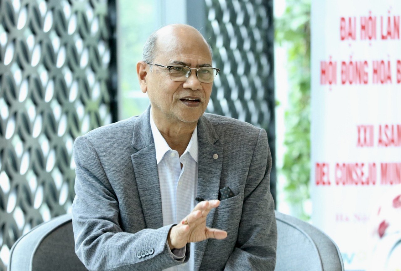 Chủ tịch Hội đồng Hòa bình thế giới Pallab Sengupta: Đến Việt Nam tôi cảm thấy như về nhà