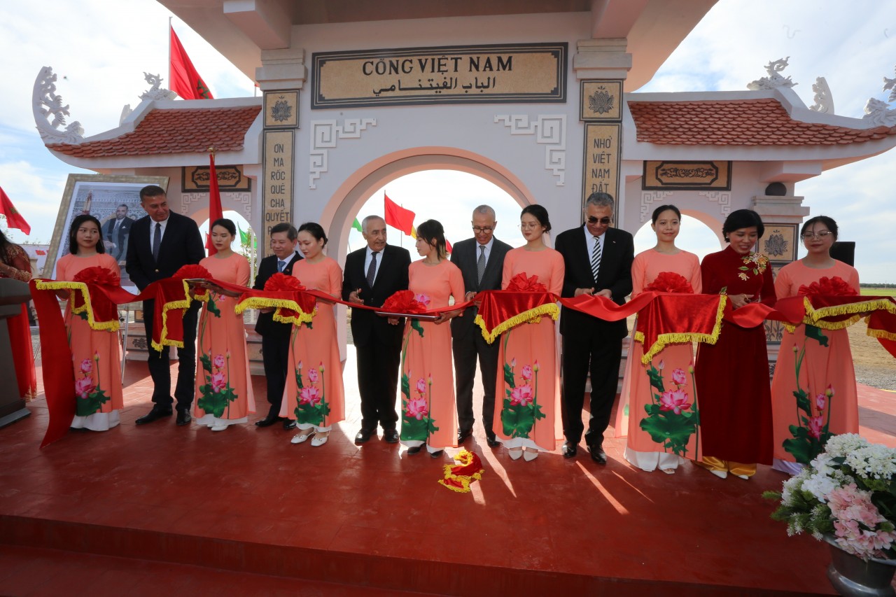 Lễ khánh thành Cổng Việt Nam tại Ma-rốc
