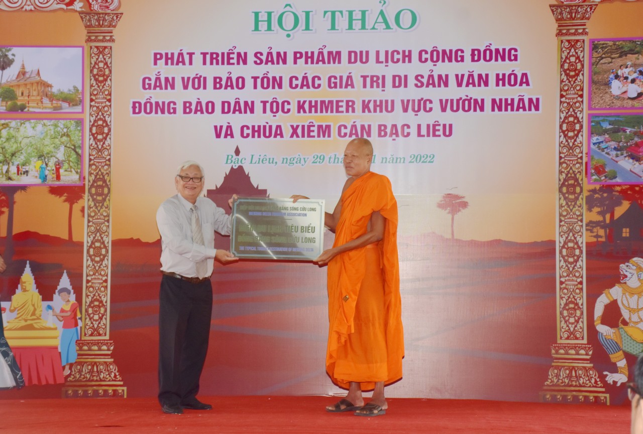 Chùa Xiêm Cán (Bạc Liêu) được công nhận là điểm du lịch tiêu biểu ĐBSCL