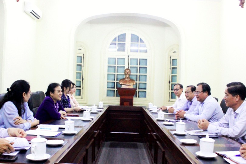 VUFO hỗ trợ Cà Mau vận động viện trợ phi chính phủ nước ngoài