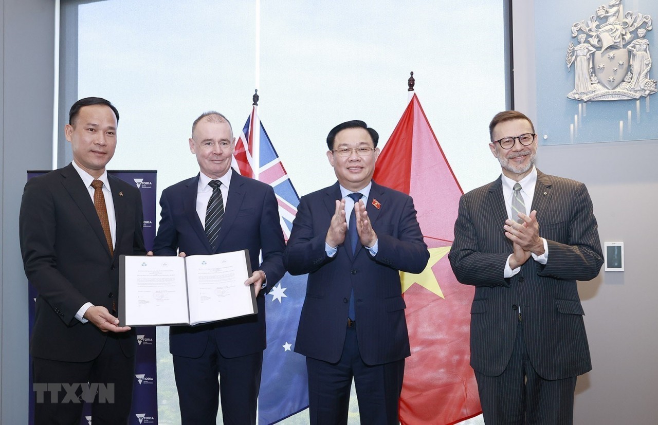 Chủ tịch Quốc hội Vương Đình Huệ dự Diễn đàn hợp tác giáo dục Việt Nam - Australia