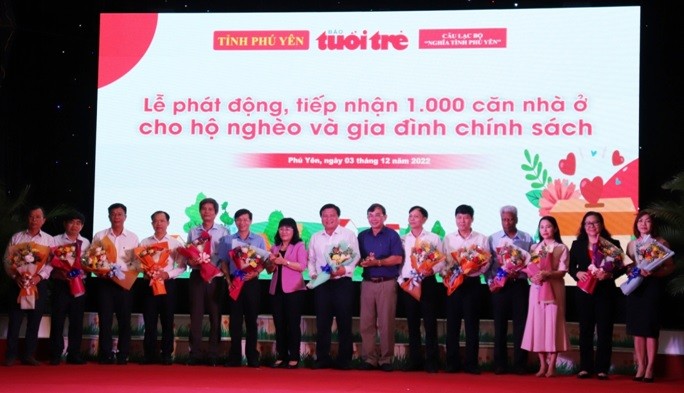 Cam kết ủng hộ 1.500 căn nhà cho hộ nghèo qua chương trình xóa nhà tạm do tỉnh Phú Yên phát động