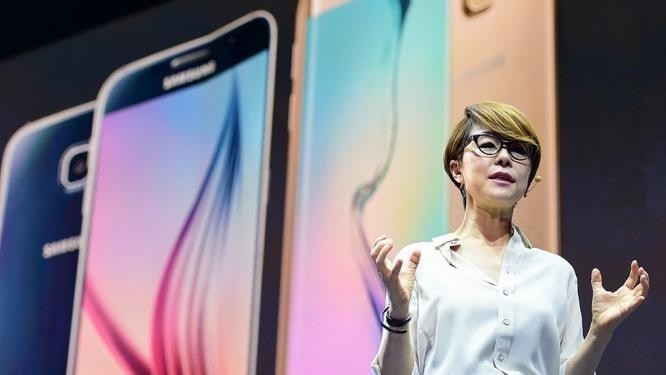 Lee Young-hee, chủ tịch nữ đầu tiên của Samsung Electronics (Ảnh: Anadolu Agency)