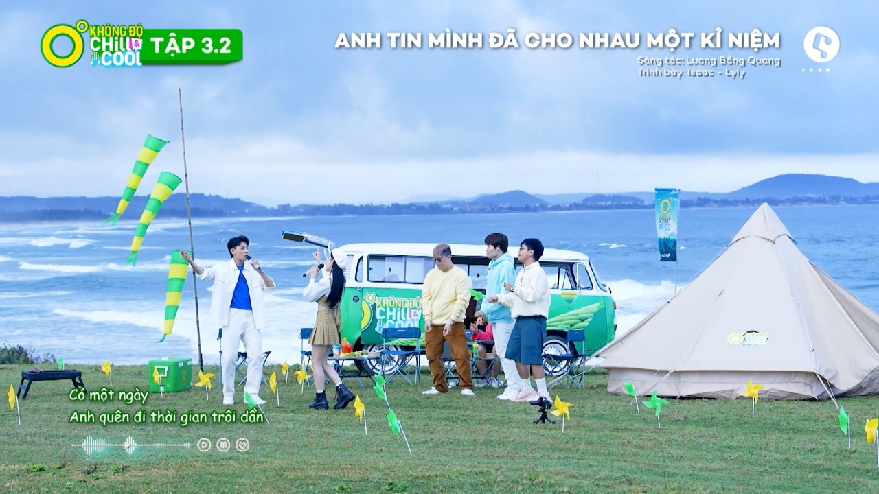 LyLy, Isaac “ngộp” với loạt câu hỏi khó vẫn chill hết mình để giải nhiệt cuộc sống bất chấp thời tiết