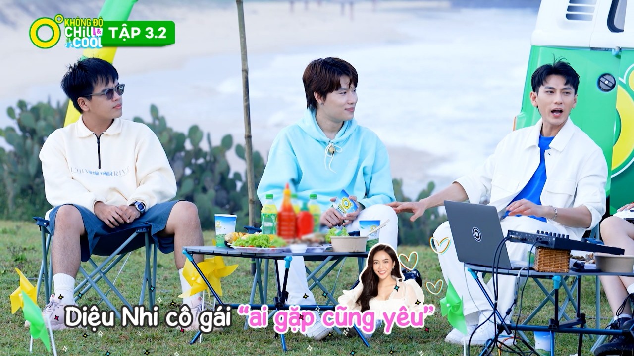LyLy, Isaac “ngộp” với loạt câu hỏi khó vẫn chill hết mình để giải nhiệt cuộc sống bất chấp thời tiết
