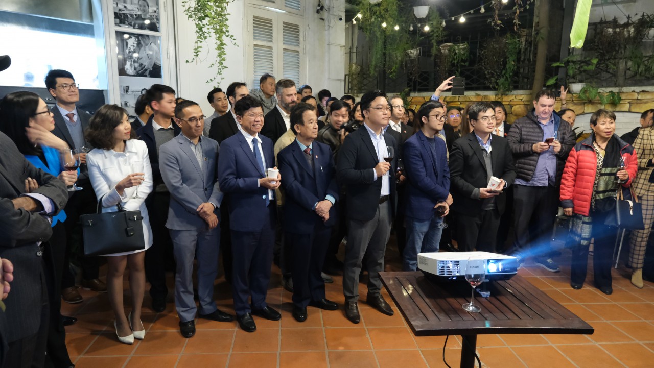 Các đại biểu tham dự buổi ra mắt logo kỷ niệm 30 năm quan hệ Israel - Việt Nam 