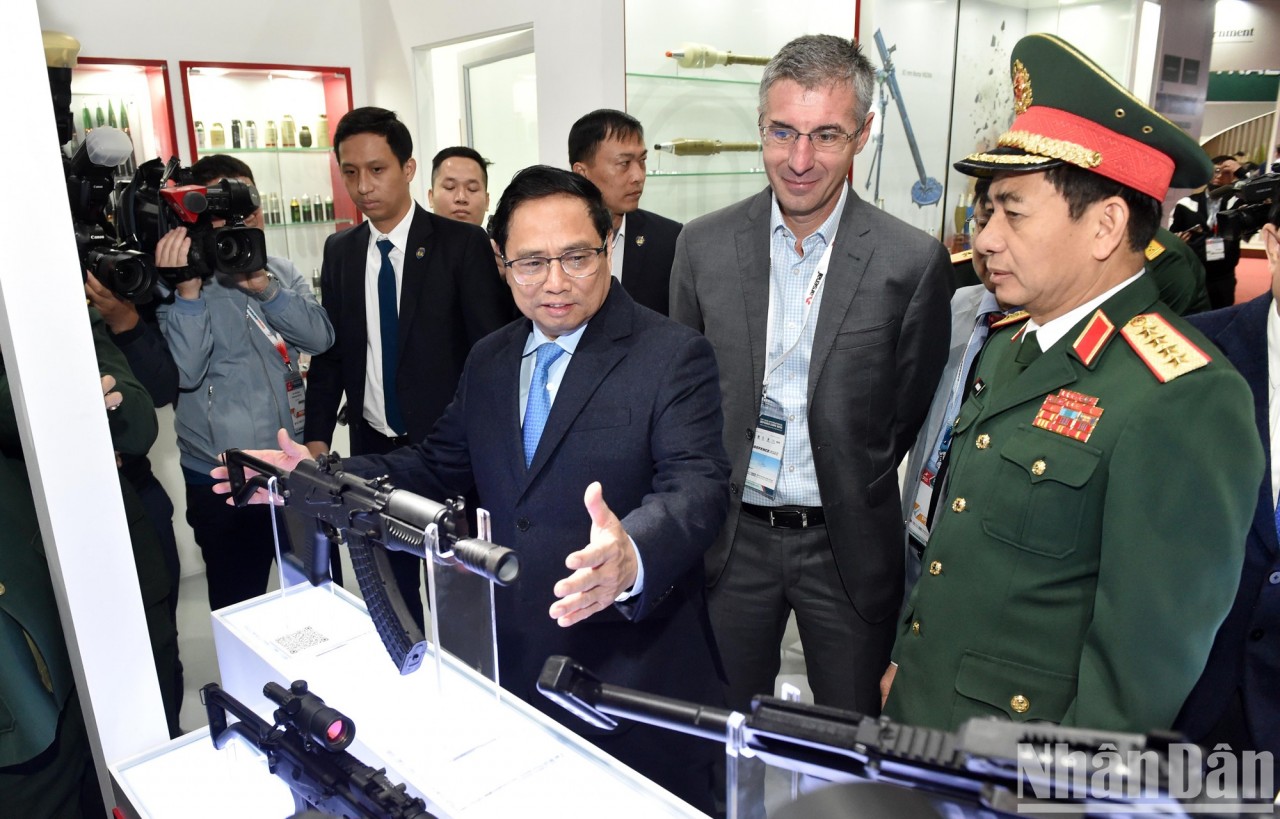 [Ảnh] Khai mạc Triển lãm Quốc phòng quốc tế Việt Nam 2022