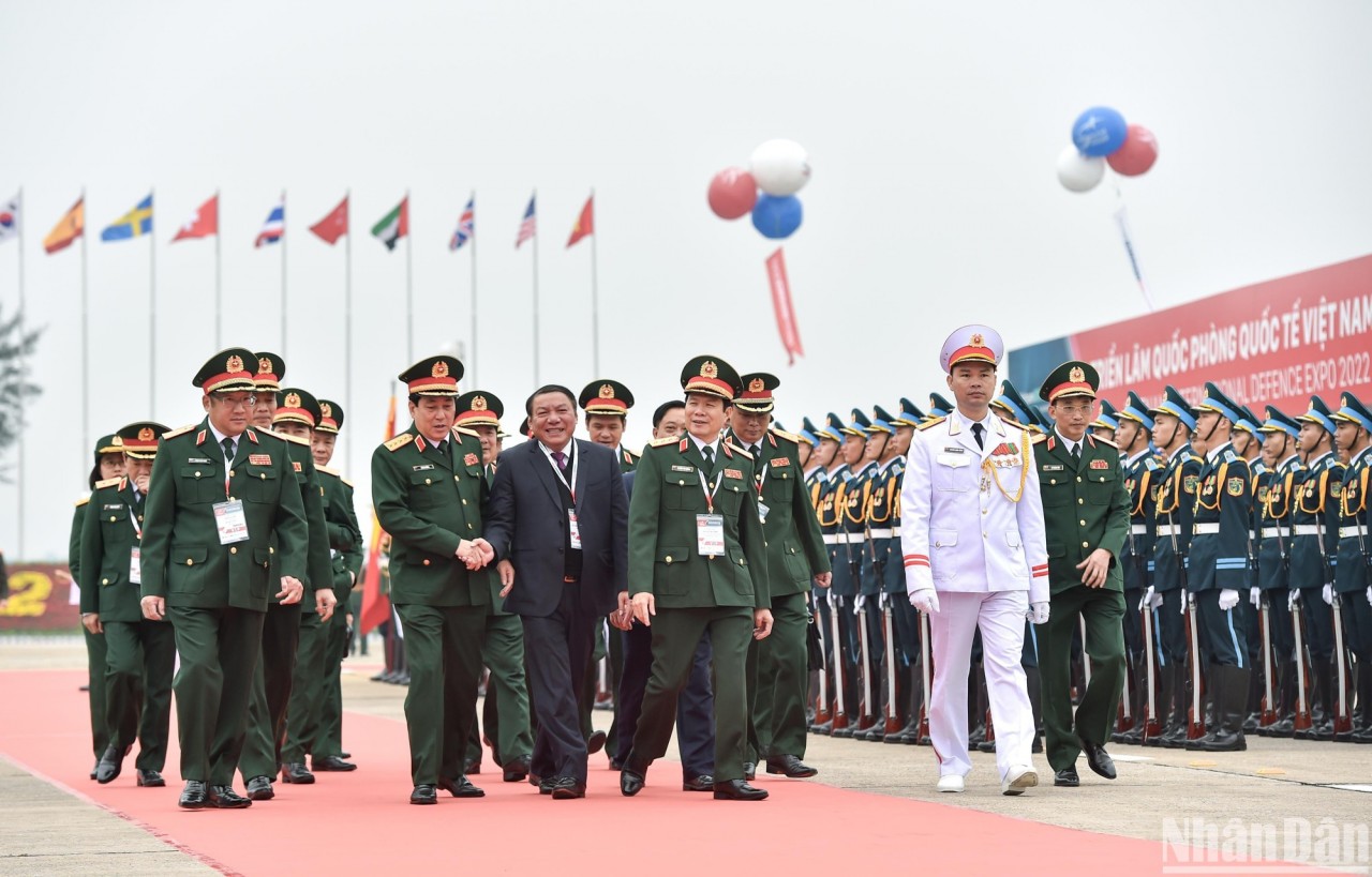 [Ảnh] Khai mạc Triển lãm Quốc phòng quốc tế Việt Nam 2022
