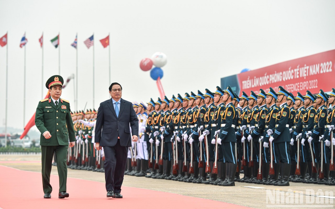 [Ảnh] Khai mạc Triển lãm Quốc phòng quốc tế Việt Nam 2022
