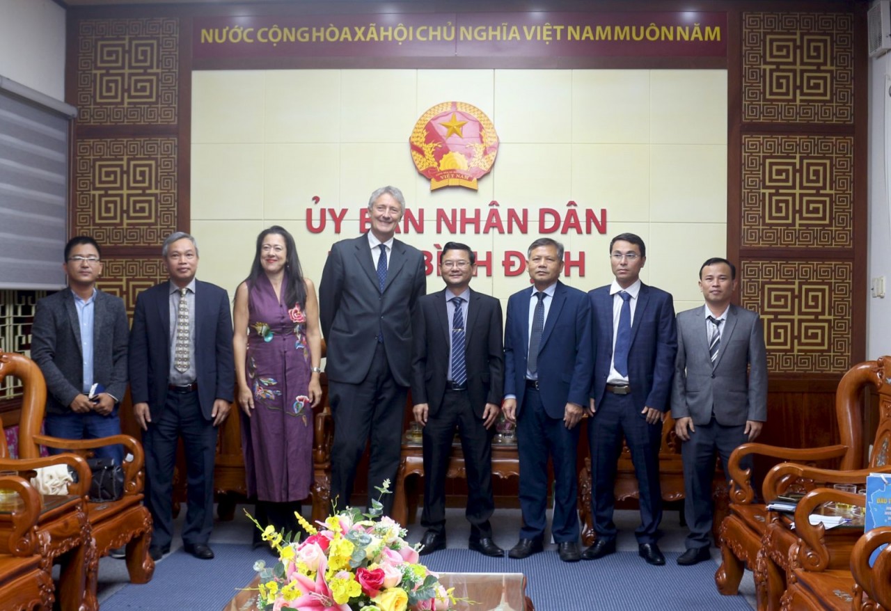 Thúc đẩy quan hệ hữu nghị, hợp tác giữa tỉnh Bình Định với các đối tác Ý