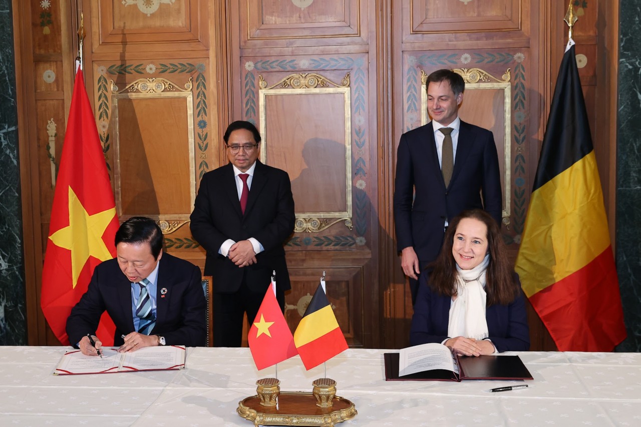 Việt Nam - Bỉ đẩy mạnh quan hệ Đối tác chiến lược về nông nghiệp, hợp tác đầu tư, thương mại