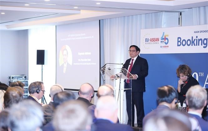 Chuyên gia châu Âu đánh giá tích cực về quan hệ EU-ASEAN | Chính trị | Vietnam+ (VietnamPlus)
