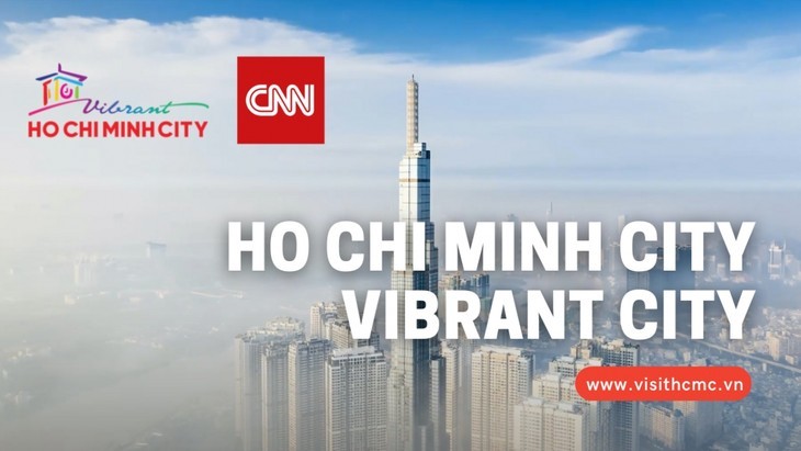 TP.HCM lần đầu tiên quảng bá du lịch trên kênh truyền hình CNN (Ảnh chụp màn hình).