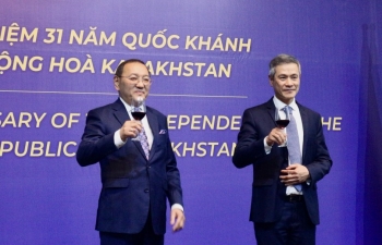 Kỷ niệm 31 năm Ngày Quốc khánh Cộng hòa Kazakhstan tại Hà Nội