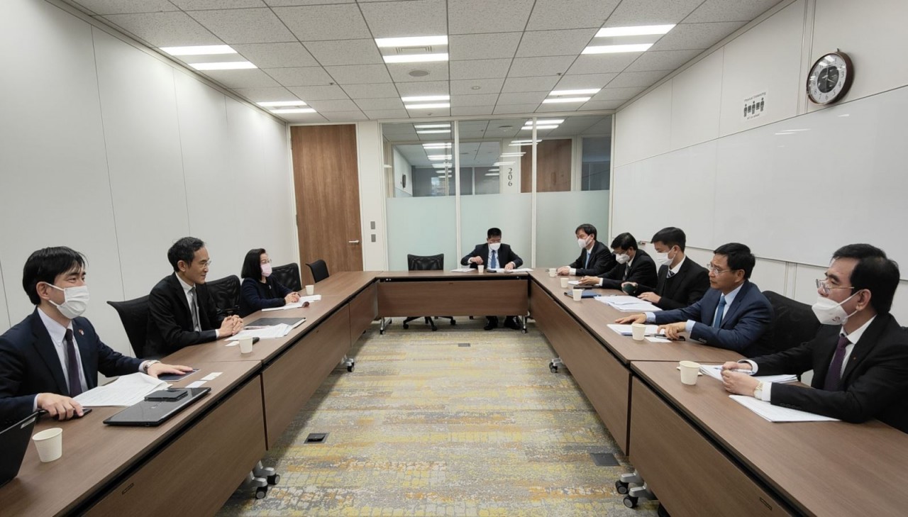 Buổi làm việc giữa Bộ Giao thông Vận tải với JICA