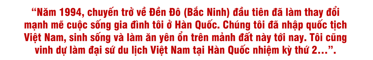 Ông Lý Xương Căn: “Dòng máu Việt đã giúp tôi vượt qua những thách thức”