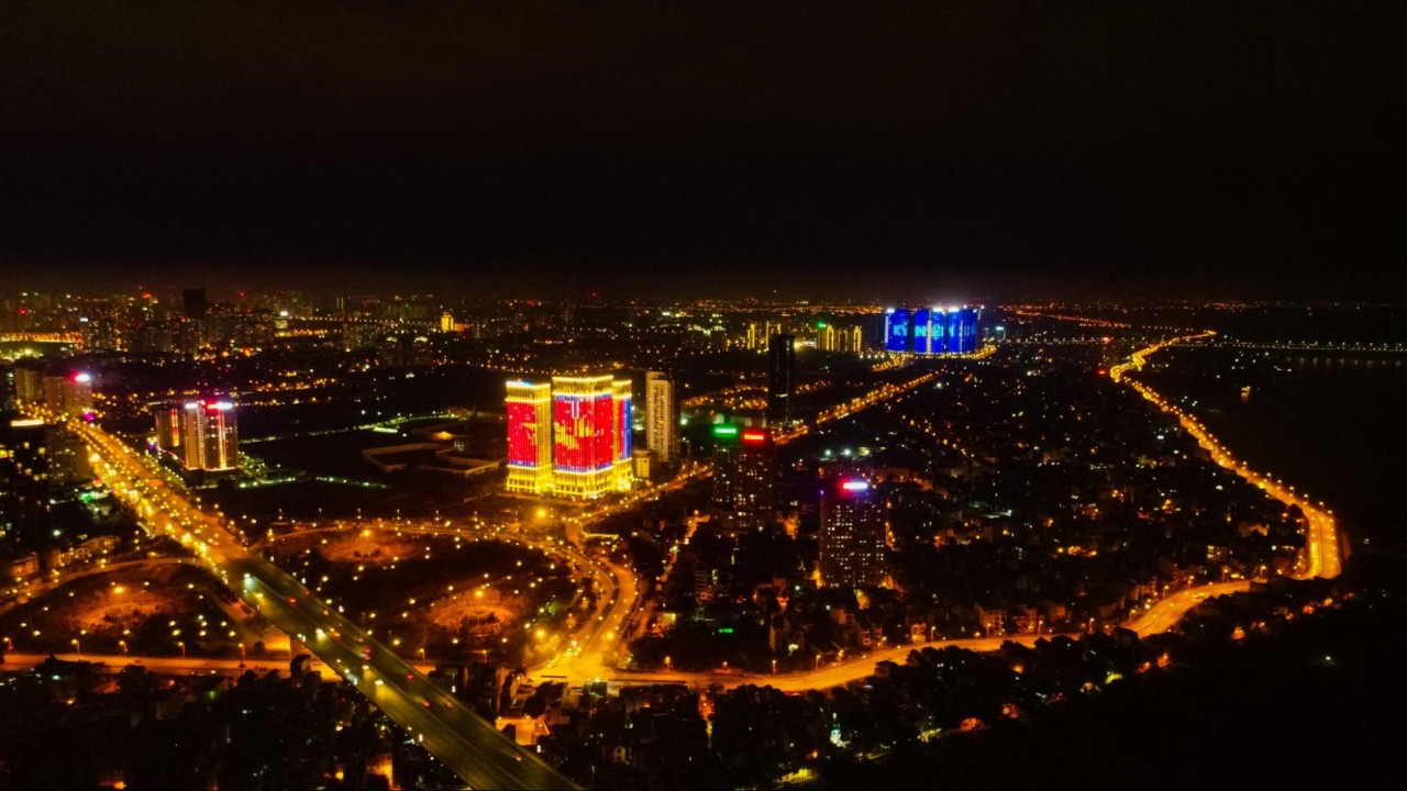 Hà Nội - Seoul rực sáng trong tối kỷ niệm 30 năm quan hệ ngoại giao Việt - Hàn