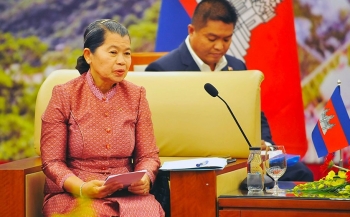 Phó Chủ tịch Quốc hội Nguyễn Đức Hải tiếp Nhóm Nghị sĩ hữu nghị Campuchia - Việt Nam của Quốc hội và Thượng viện Campuchia