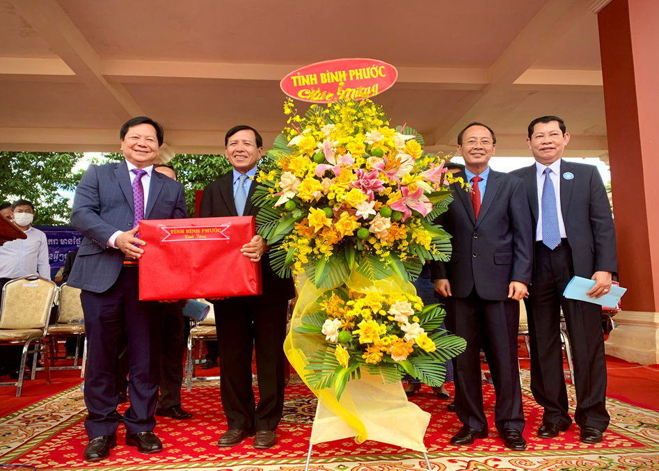 Bình Phước làm tốt công tác đối ngoại với phía bạn  Campuchia trong năm 2022