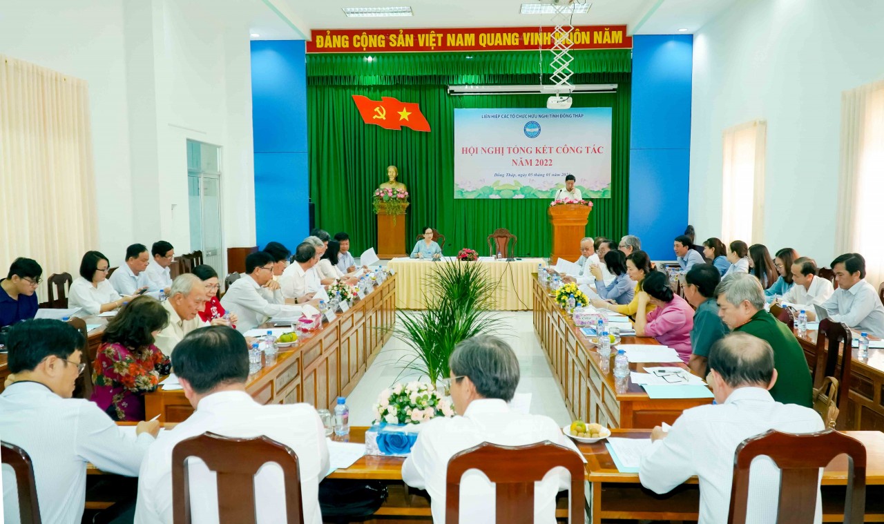 Liên hiệp Đồng Tháp: Thực hiện nhiều hoạt động tạo sức lan tỏa trong năm 2022